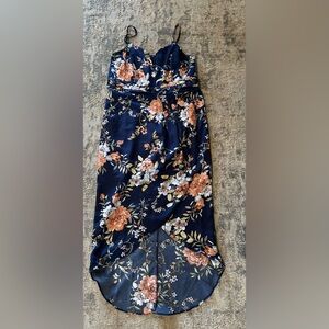 Lulu’s Floral Navy dress size XL